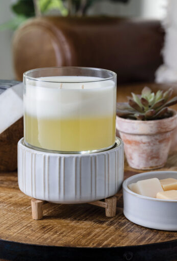 White Ceramic Warmer