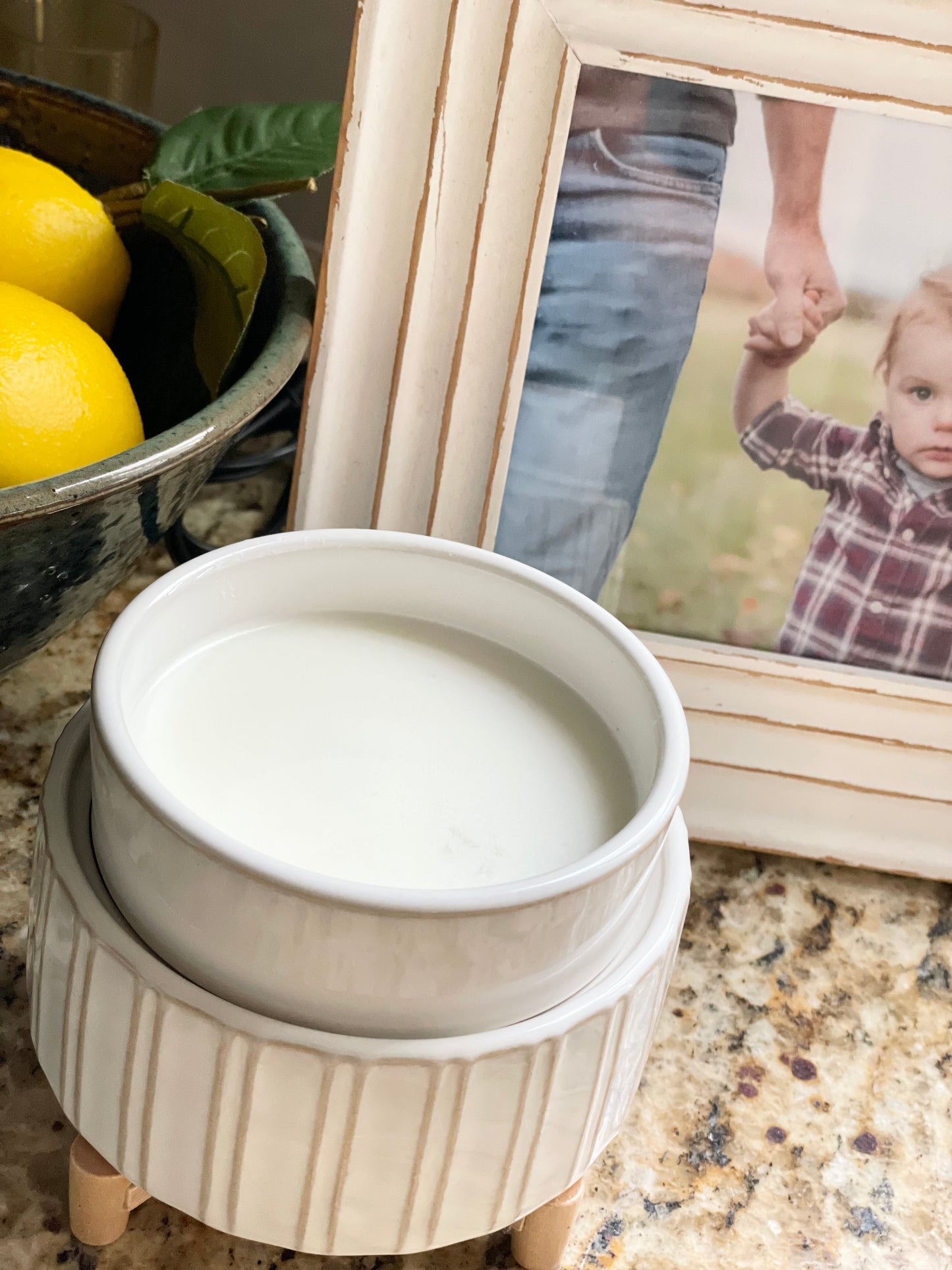 White Ceramic Warmer