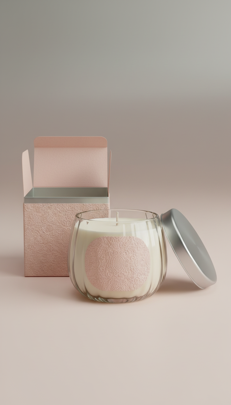 Cameo Lace soy candle